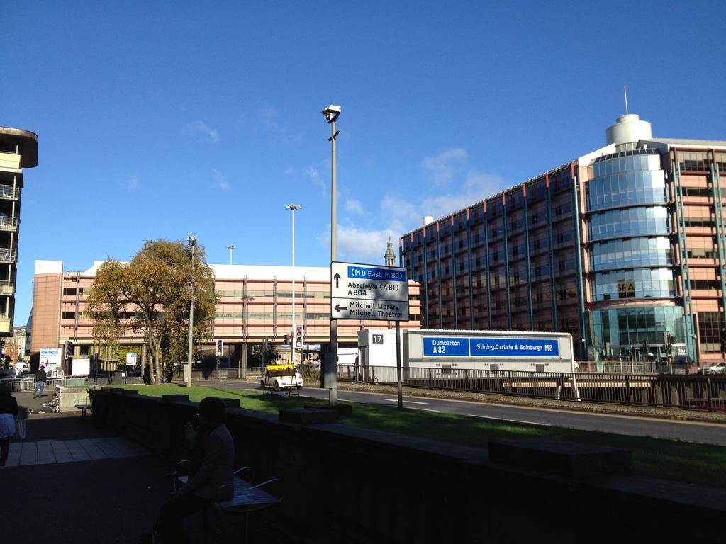 Glasgow Charing Cross Apartments Exterior foto